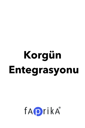 Korgün ERP Integration